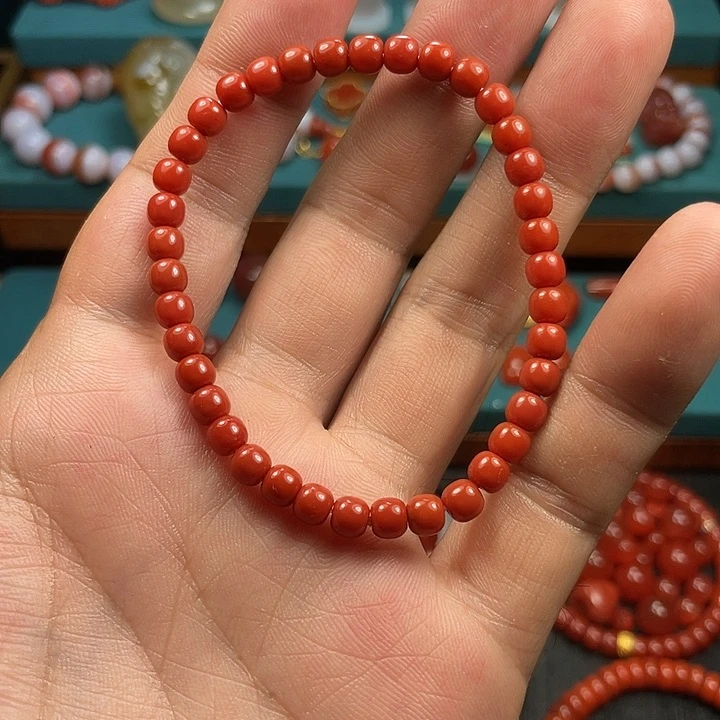 南红玛瑙串未镶嵌C****1