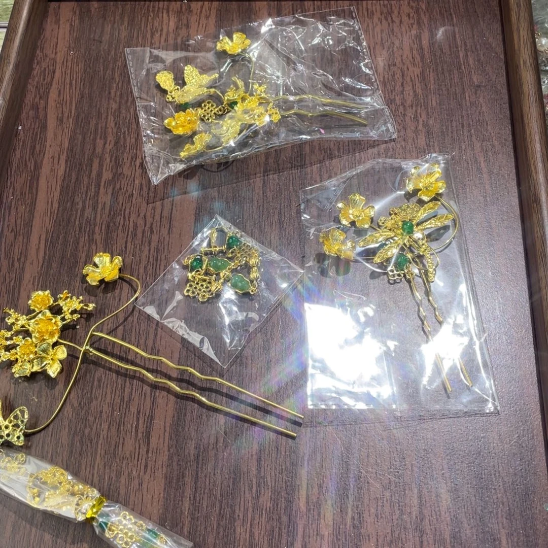 混合材质新娘头饰默认微瑕不退换