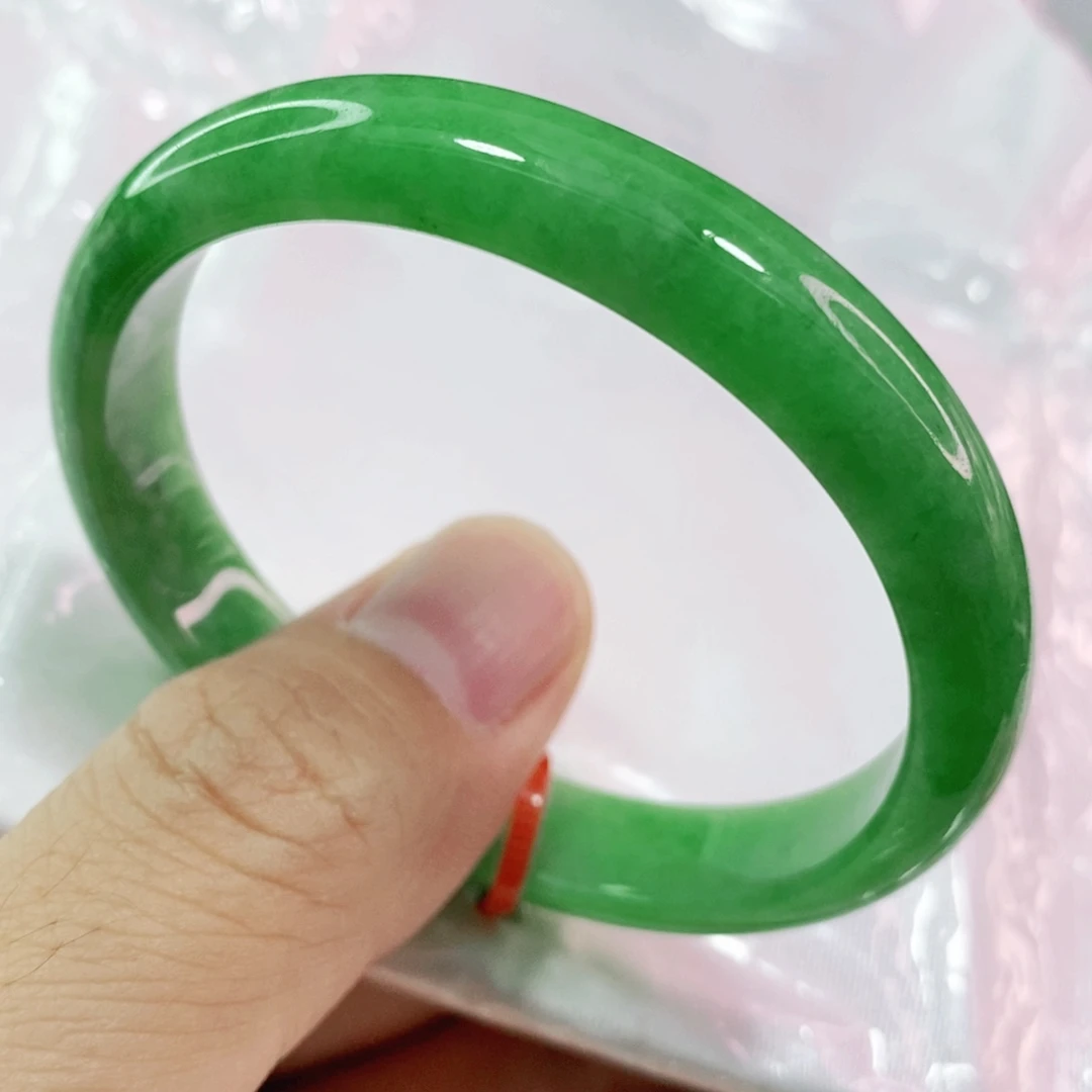 翡翠手镯未镶嵌51圈口贵妃强推力推大漏