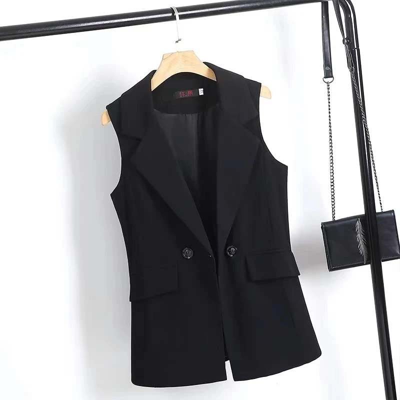 2024新款洋气马甲女外穿百搭秋季韩版西装女士显瘦马夹外套女春秋