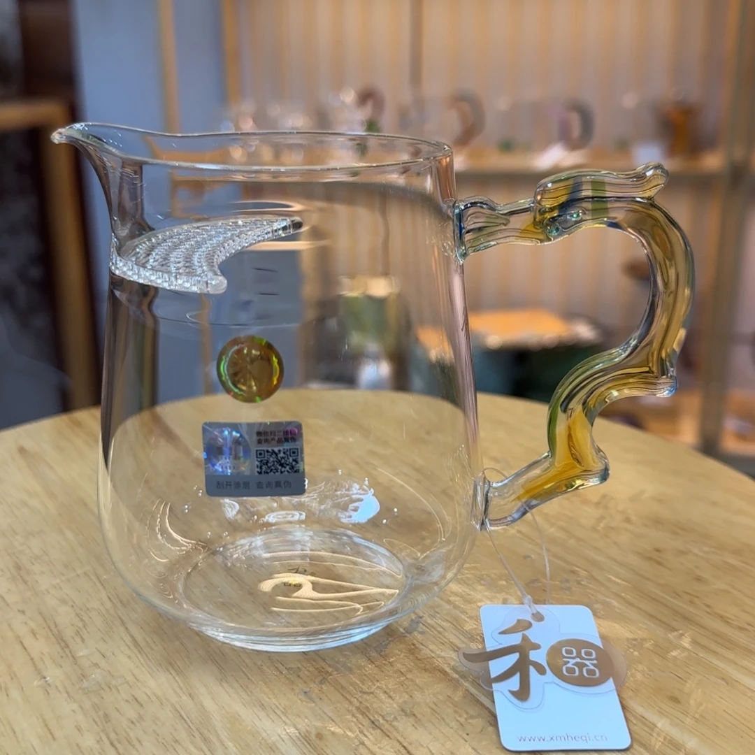 情***心禾器丰隆月牙款公道杯迷翠