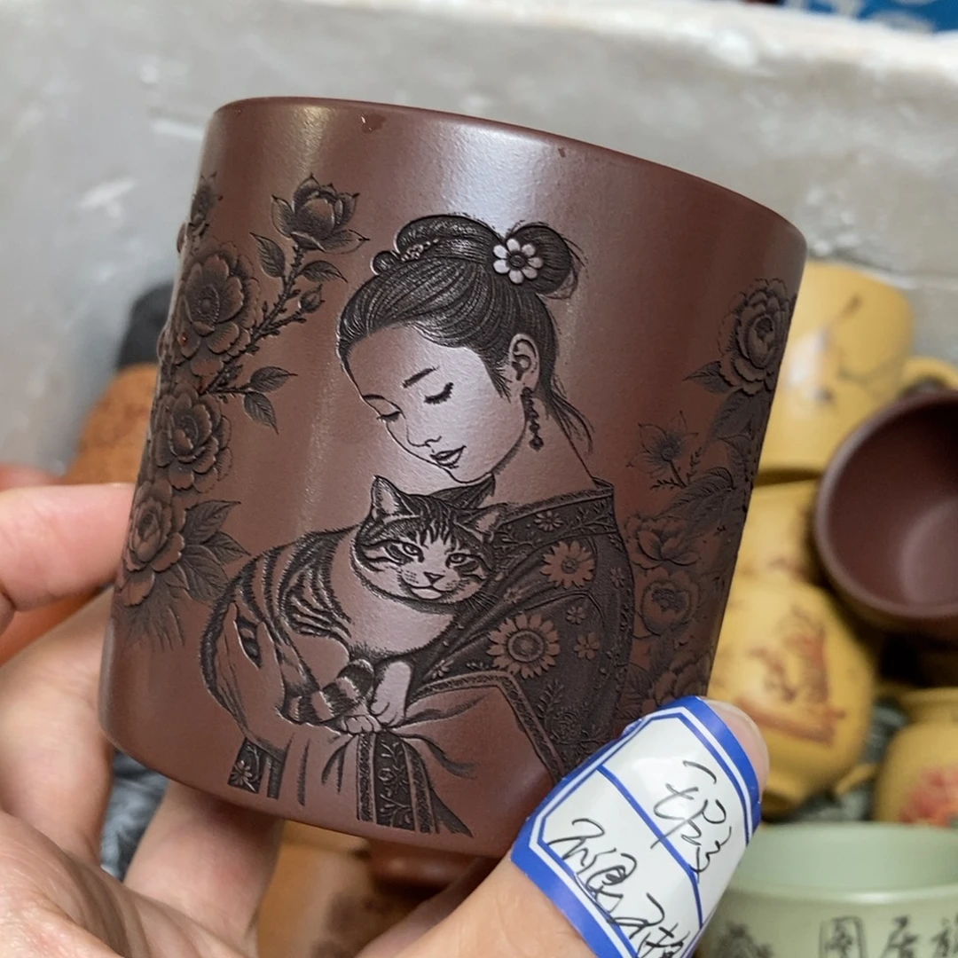 茶杯紫砂瑕疵不退不换，