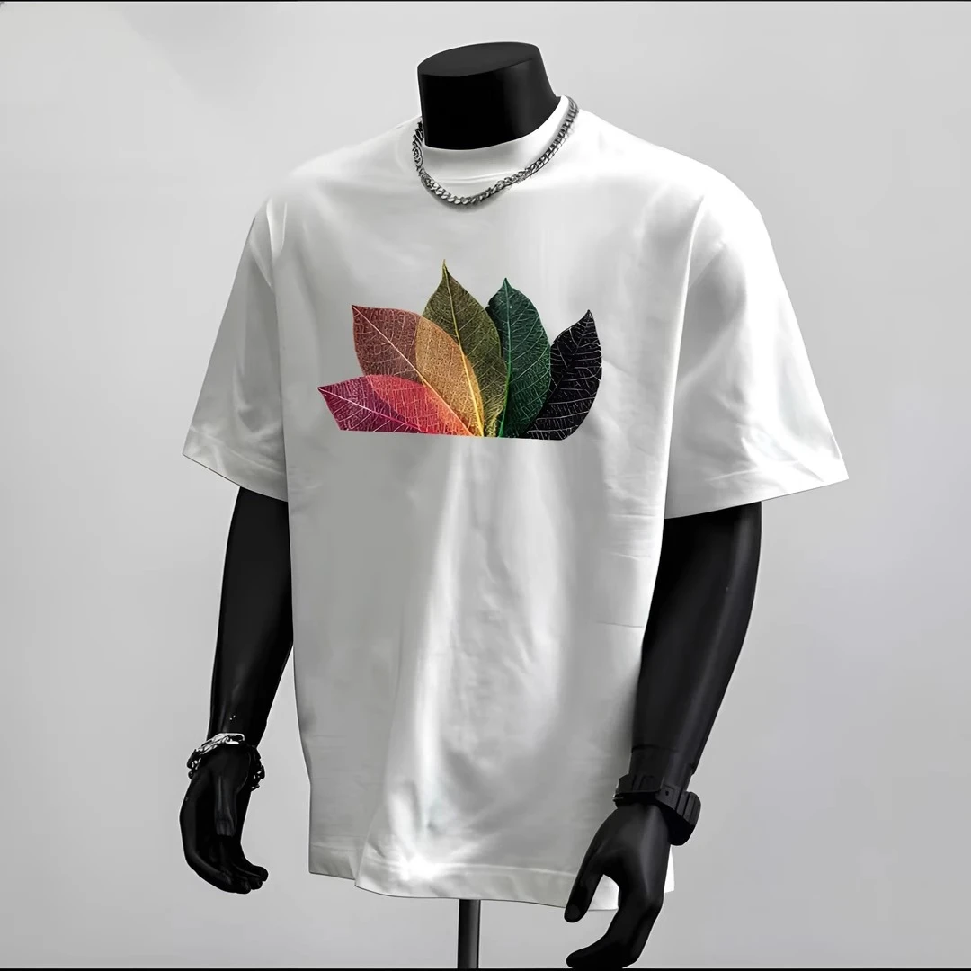 特大码300斤创意印花短袖T恤男女百搭夏季新款美式潮纯棉情侣上衣