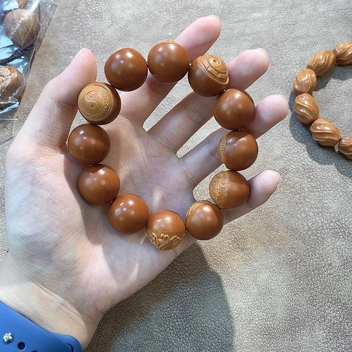 未***火手串/手链橄榄核四象