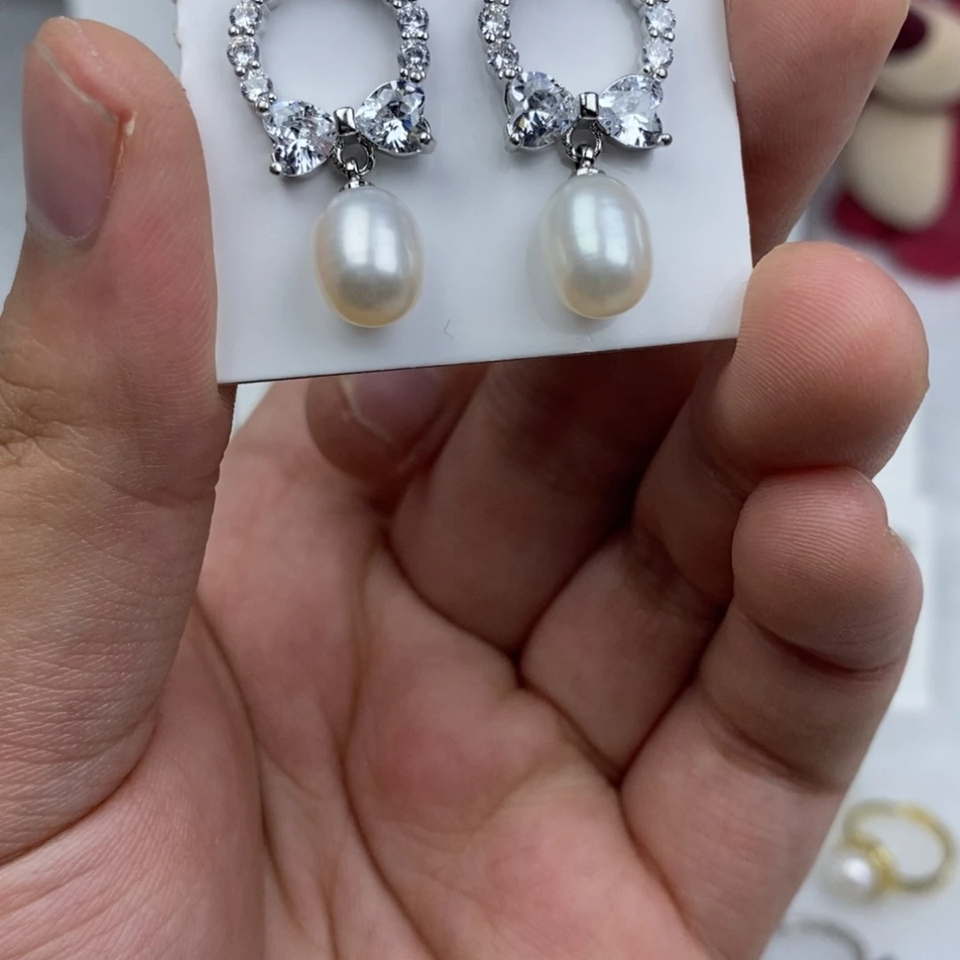 耳饰淡水珍珠未镶嵌