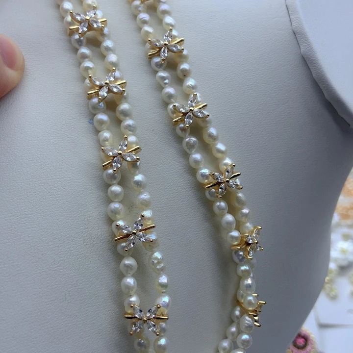 颈饰未镶嵌淡水珍珠