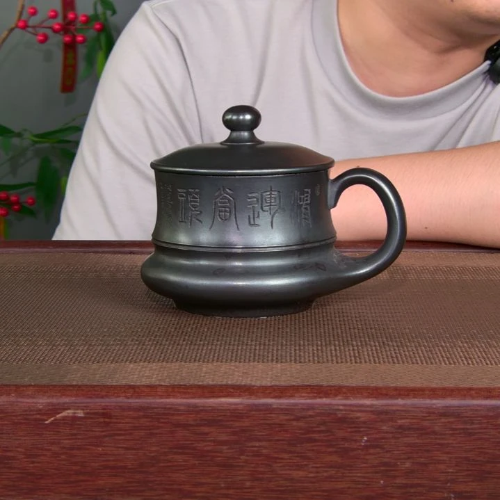 茶杯紫砂高货放漏
