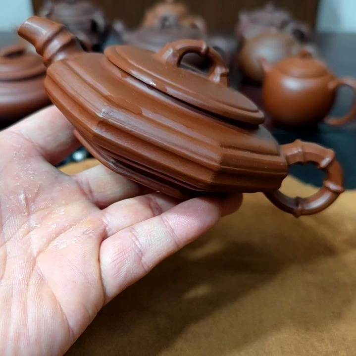 紫砂茶壶宜兴紫砂壶半手工拍打微瑕