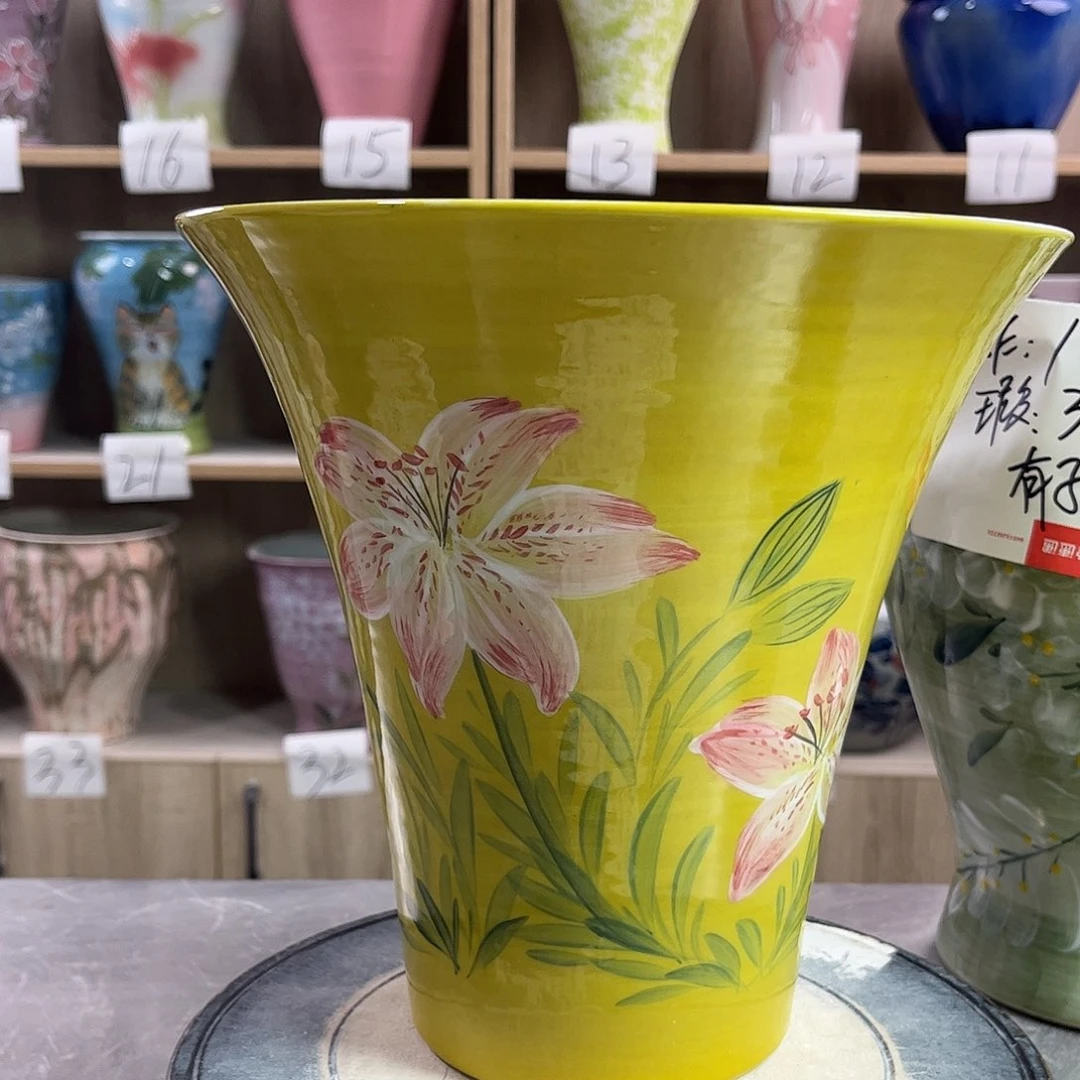 景德镇陶瓷花盆花盆
