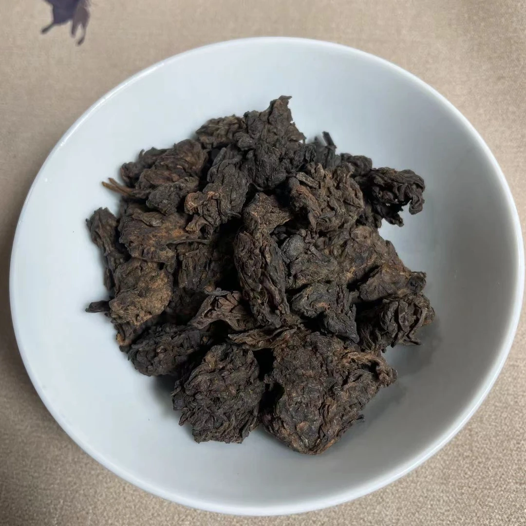 【鸣龙】2008年 老陆班章 茶头 熟茶