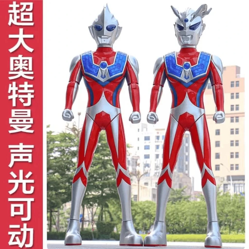 超大号奥特曼玩具迪迦赛罗声光音乐可动男孩礼物3-6岁早教孩子