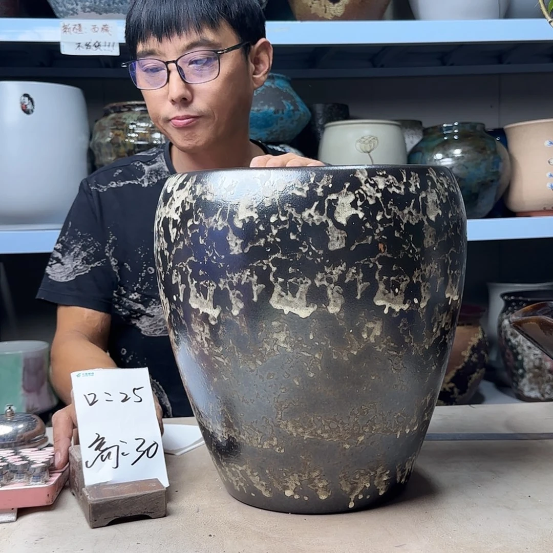25@30 紫砂花盆尺寸