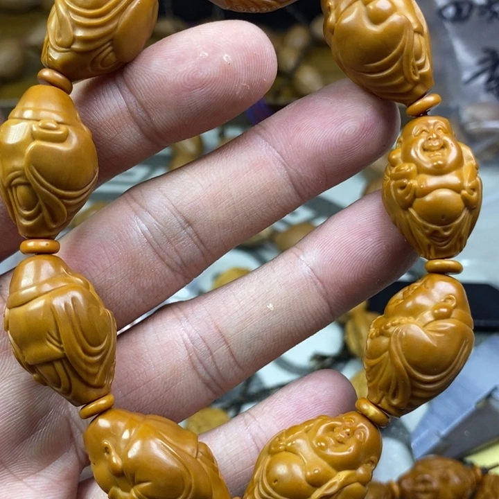 橄榄核手串/手链橄榄核雕工艺手串