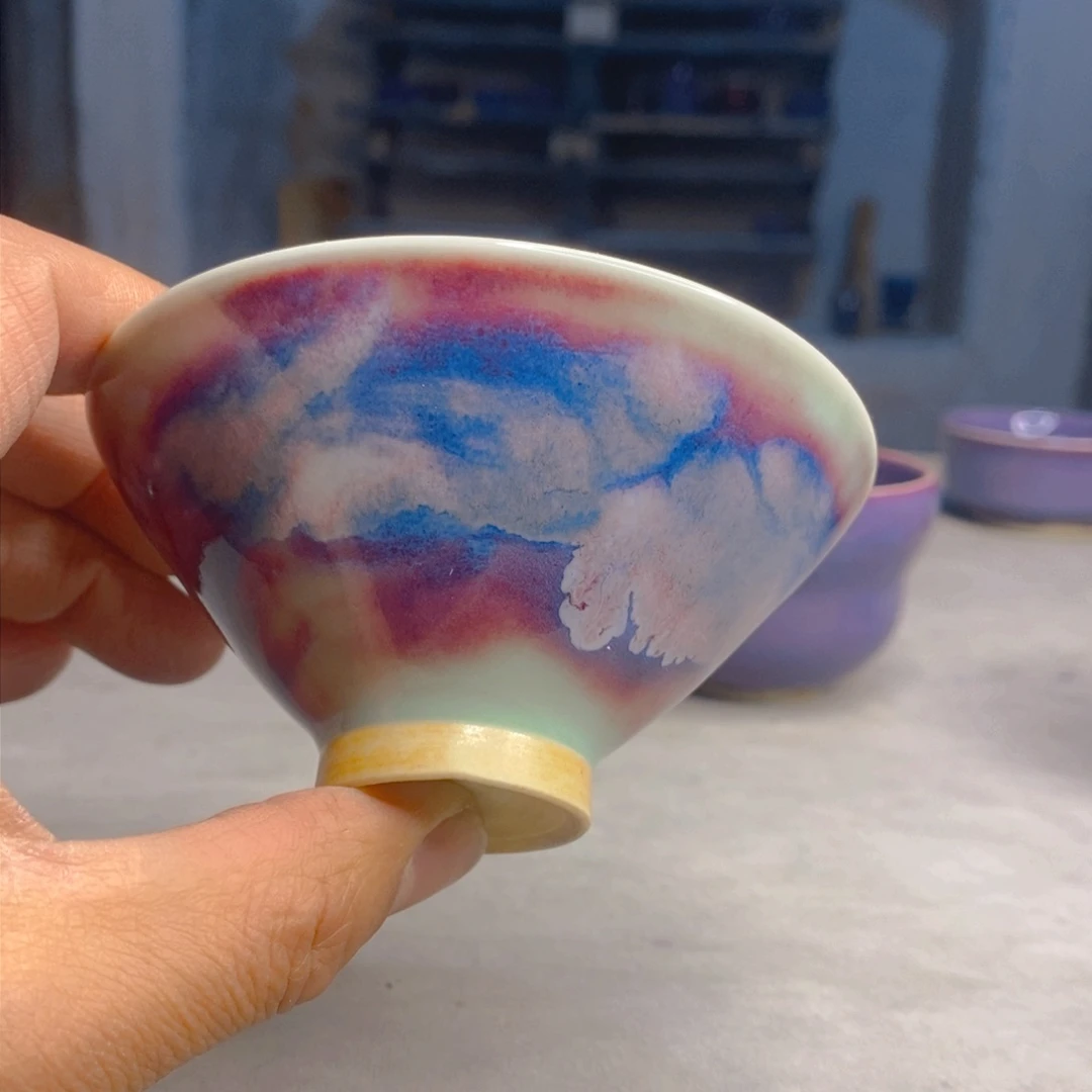 摆件李*开窑大吉，神垕钧瓷