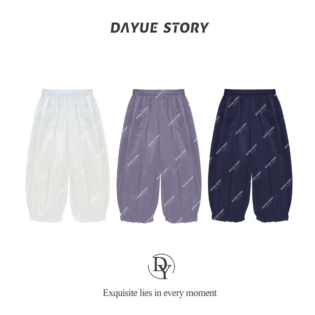 DAYUE【花苞裤】属于夏天髙颜值的神裤~设计师夏季百搭休闲裤