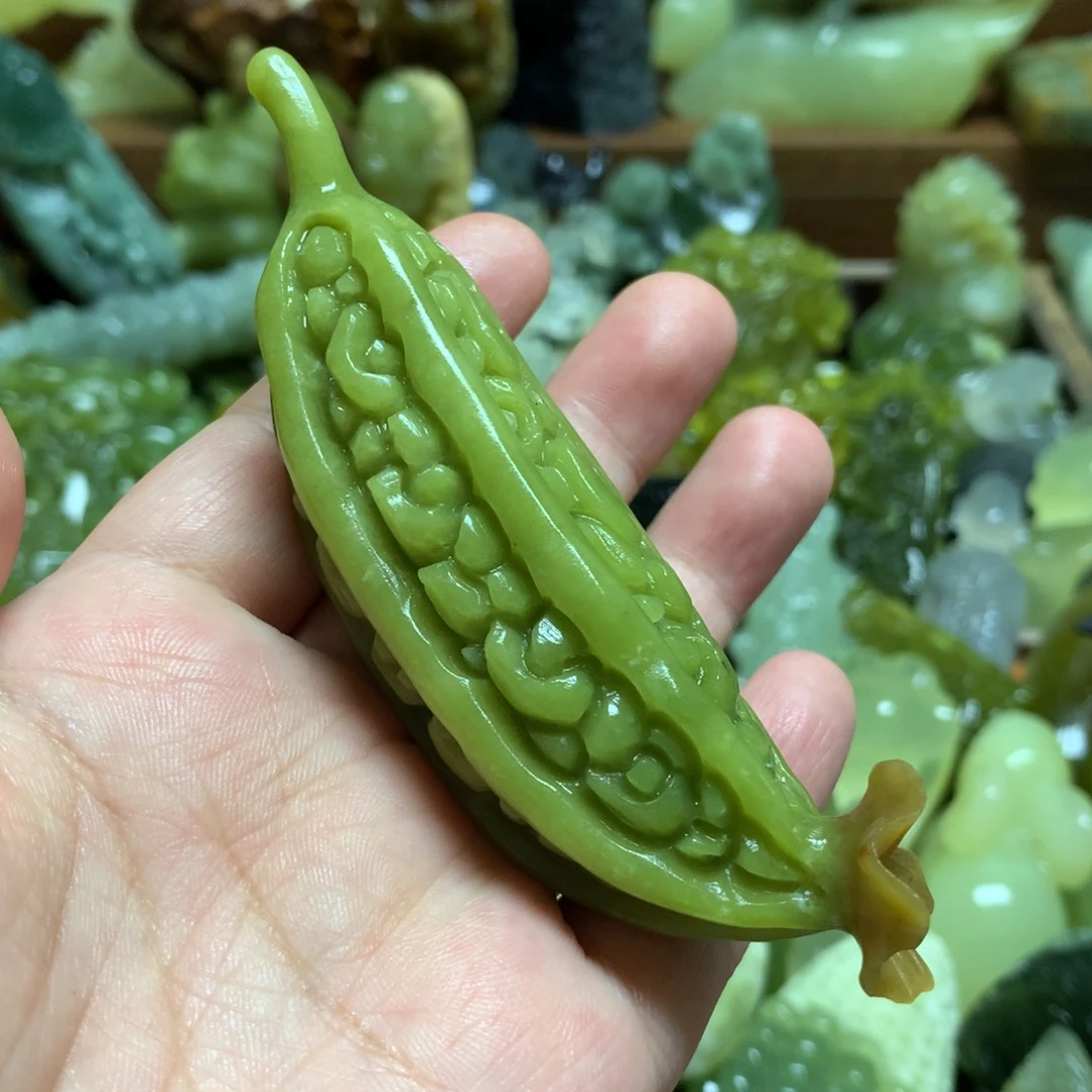 岫玉手把未镶嵌手把