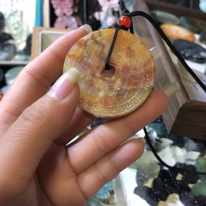 未镶嵌岫玉岫玉挂件