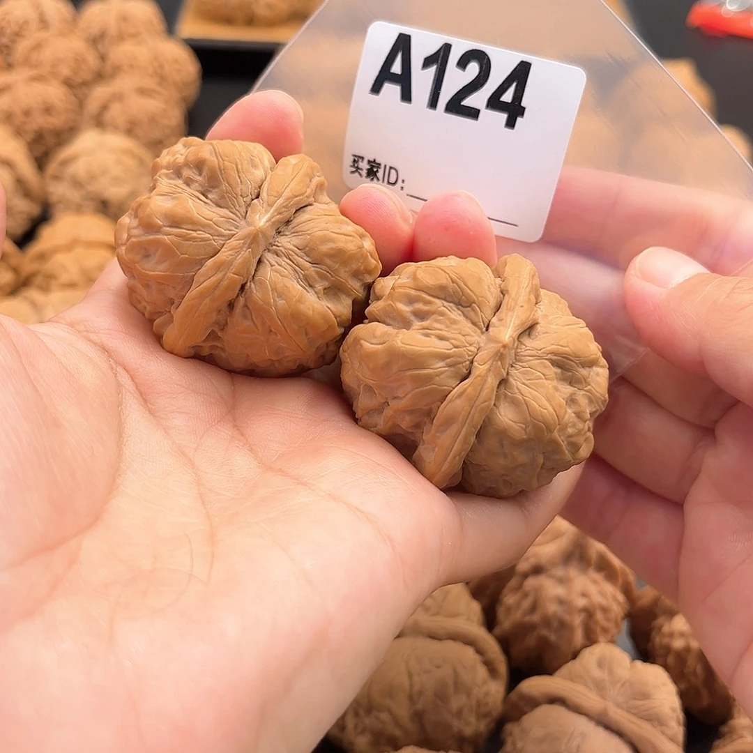 文玩核桃把件蛙蛙全品39肚42