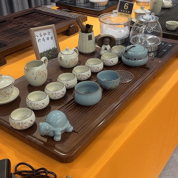 茶盘等多种产品系列为代表