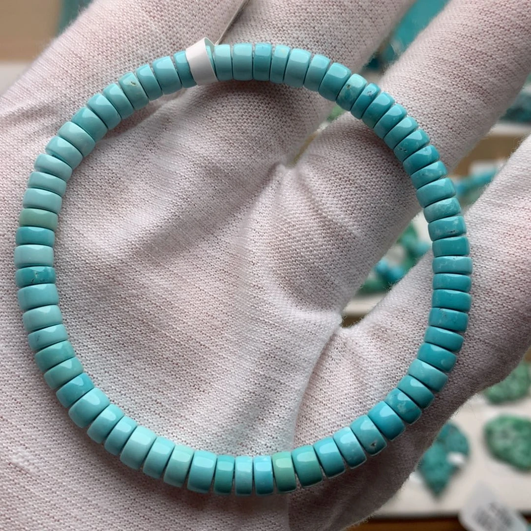 绿松石未镶嵌珠宝奇石5mm