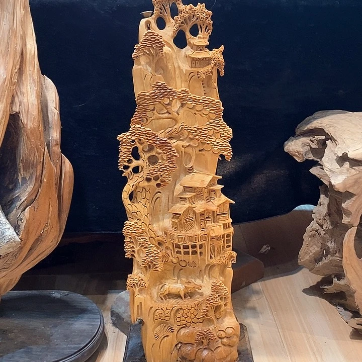 柏木（崖柏）倒流香山水