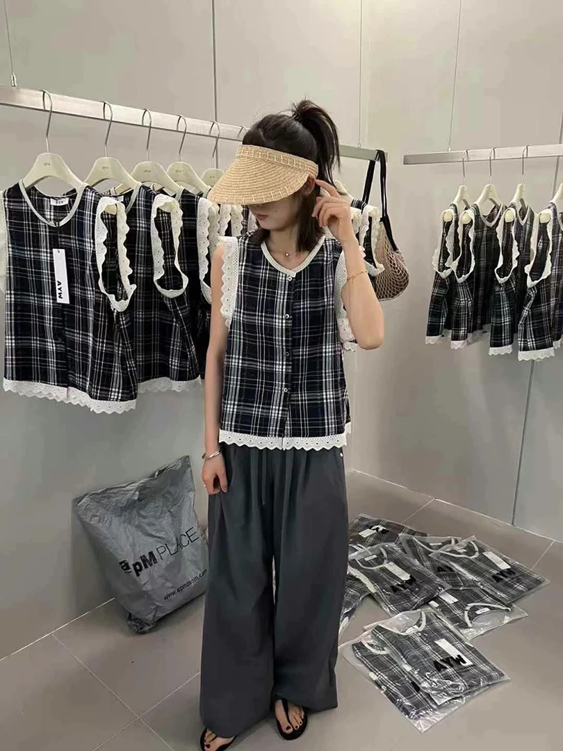 (韩傢)蕾丝边韩系上衣161款