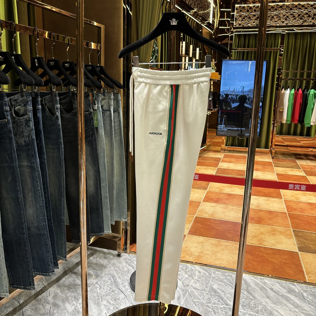 GY-HY.2025新款提花时尚长裤 （6860）