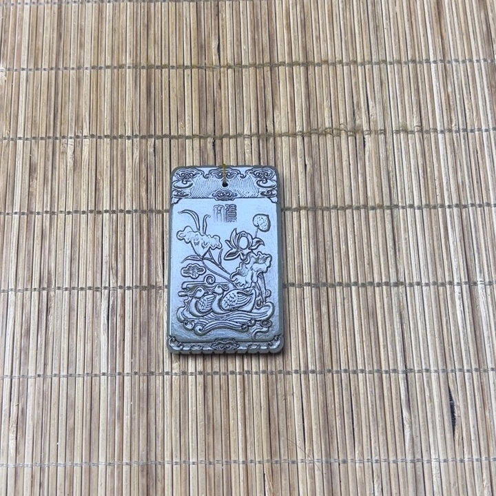 @***墨和田玉未镶嵌挂件