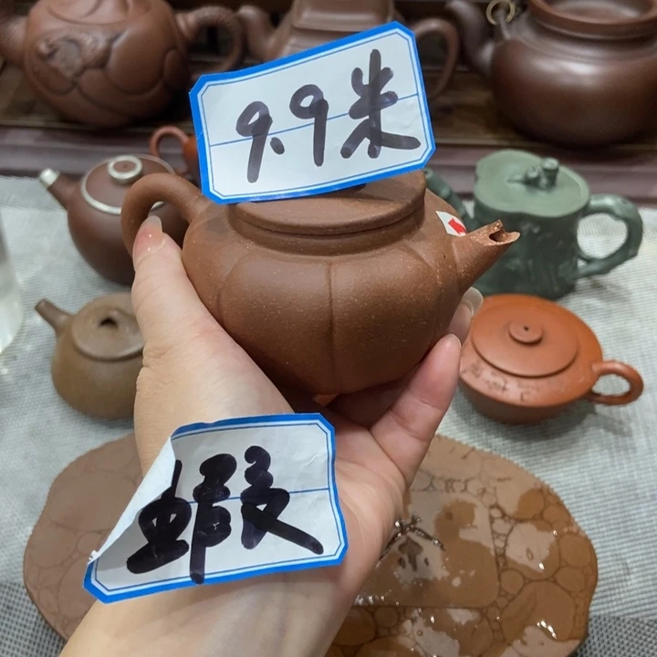 紫泥茶壶宜兴紫砂