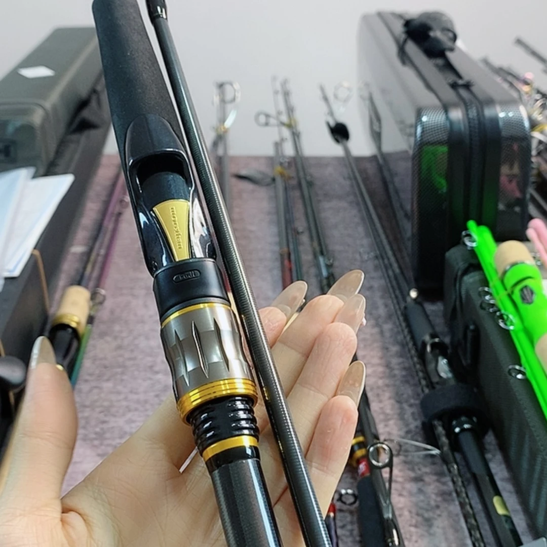 【闪购商品】1.8m以下碳素龙*爸两节路亚杆