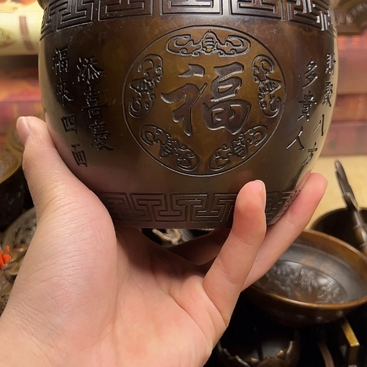 精美铜器，点击下单