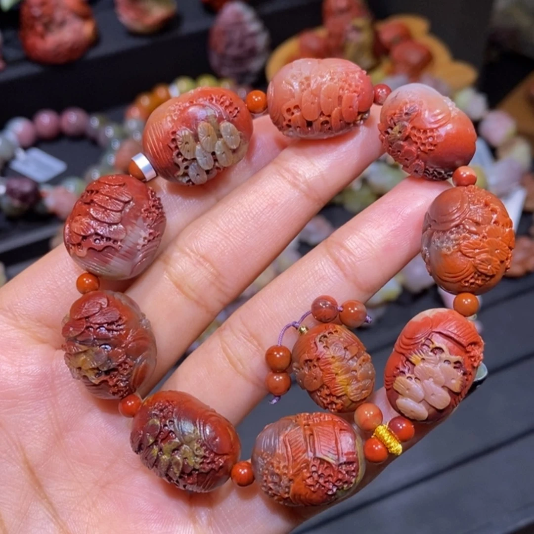 【闪购商品】未镶嵌手串玛瑙/玉髓盐源玛瑙
