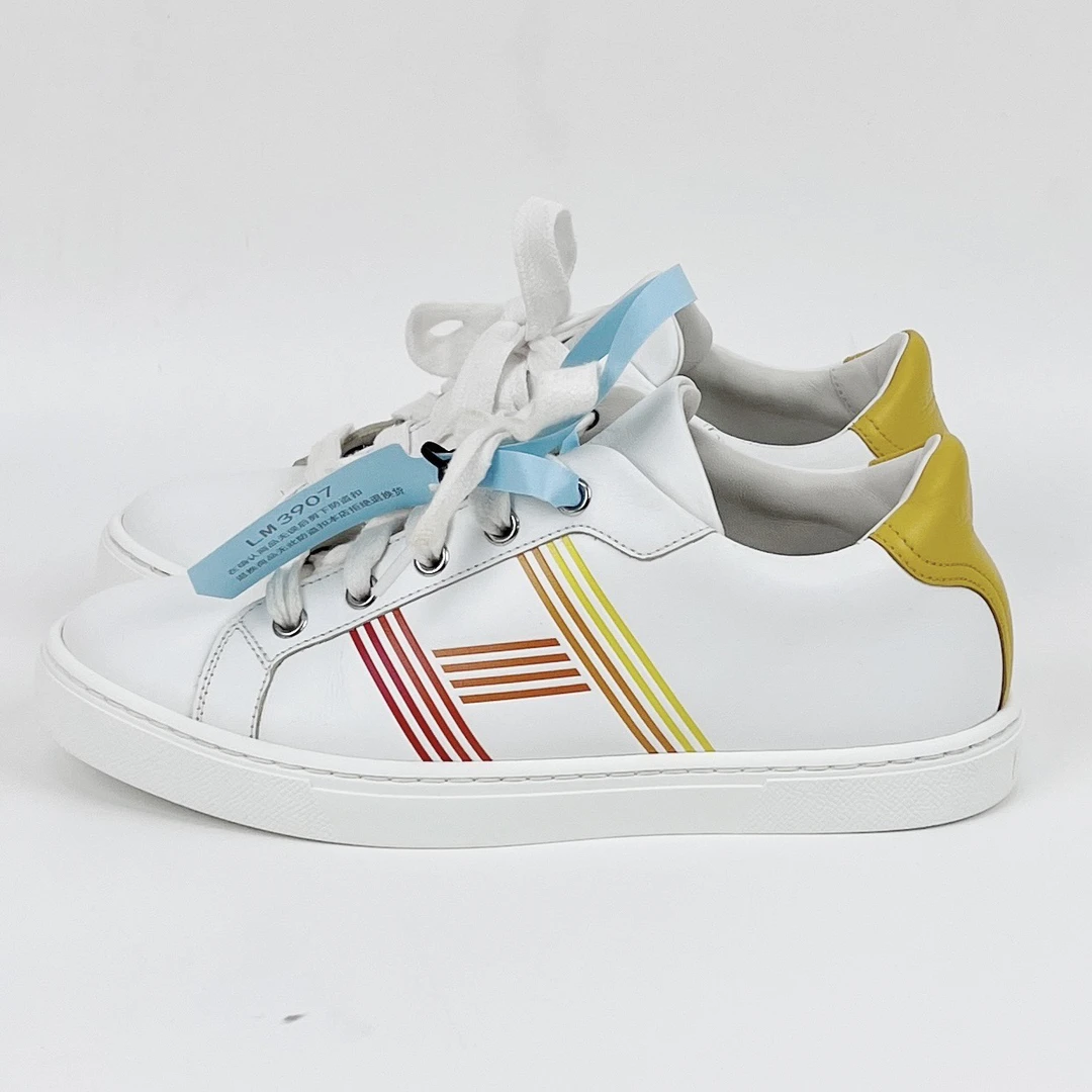 95新 Hermes/爱马仕 36码 爱马仕 经典时尚H板鞋 95新 lm3907