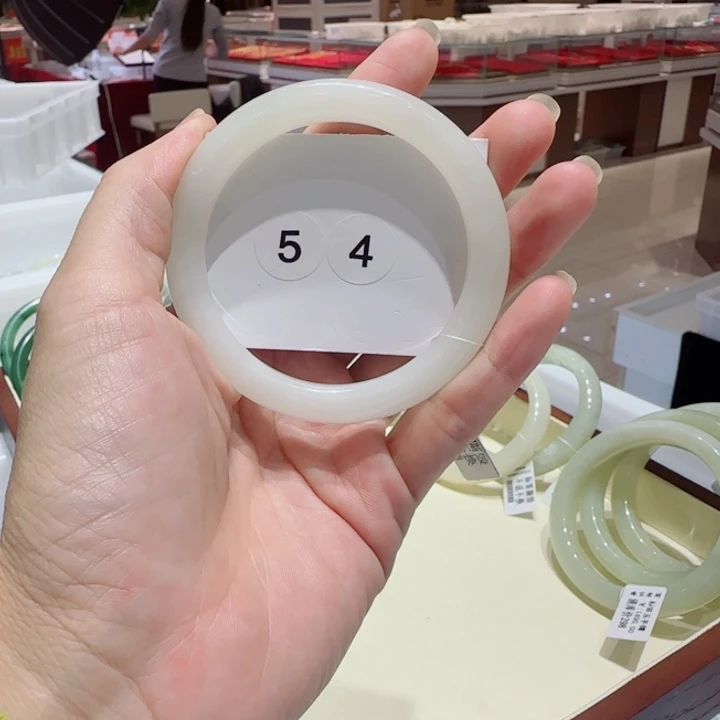 和田玉未镶嵌手镯559