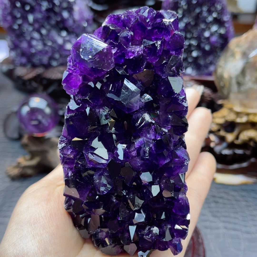 紫晶大型摆件（非配饰）未镶嵌
