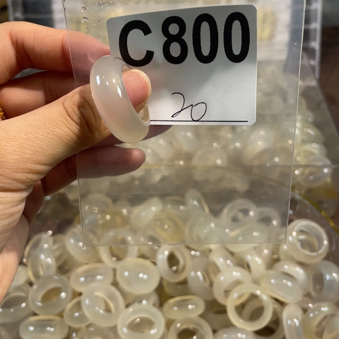 玛瑙/玉髓未镶嵌戒指800