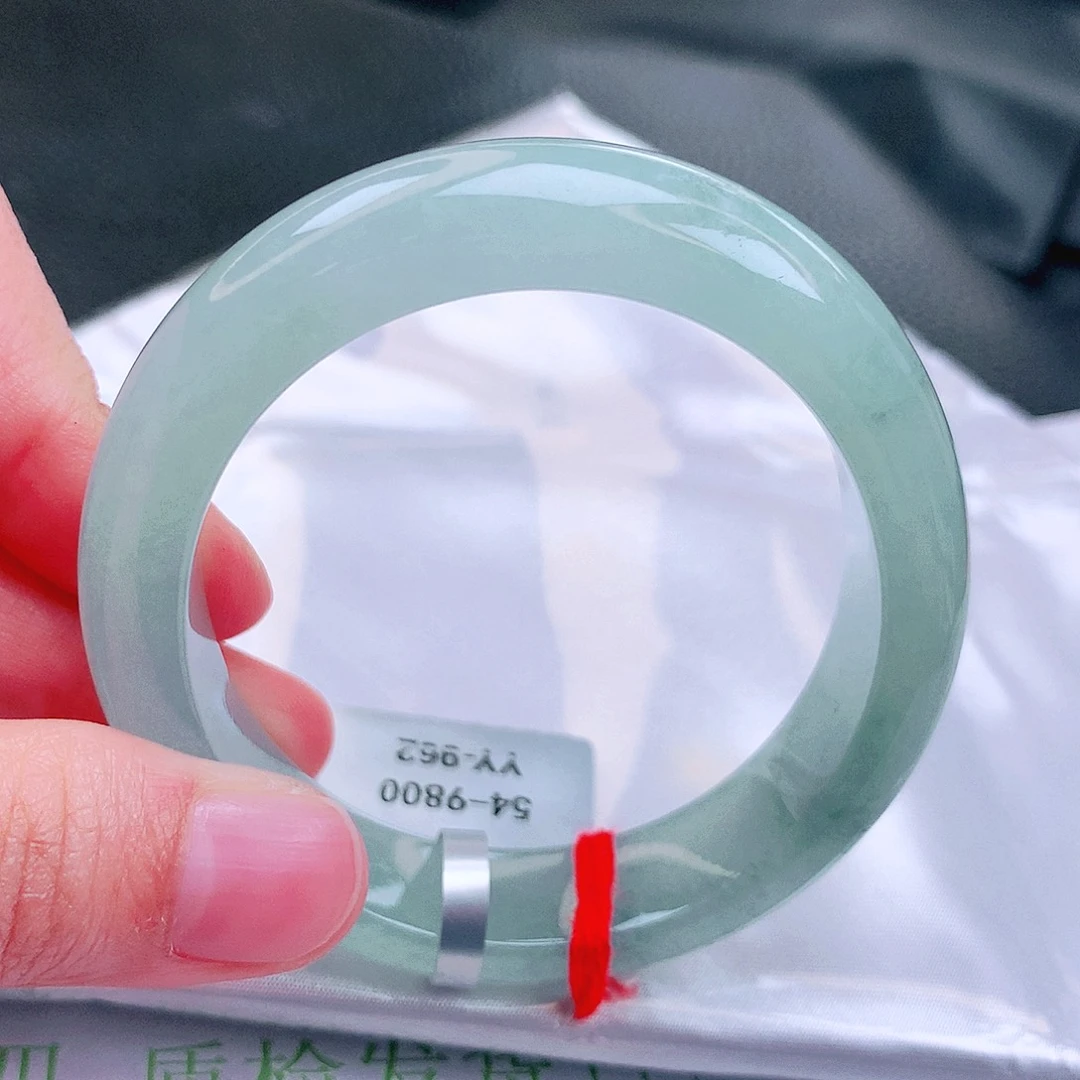 翡翠未镶嵌手镯缅甸天然a货翡翠手镯