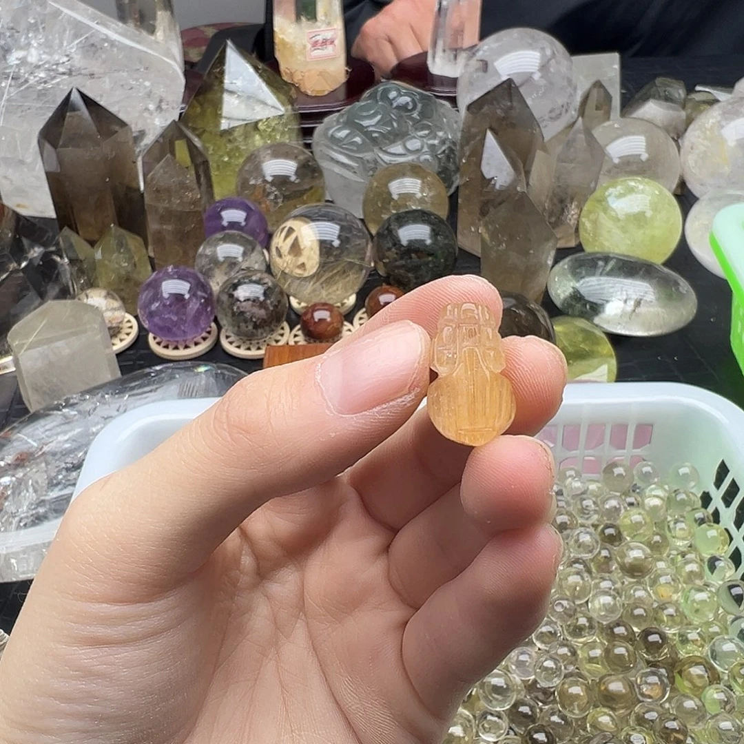 珠宝半成品水晶未镶嵌500水晶