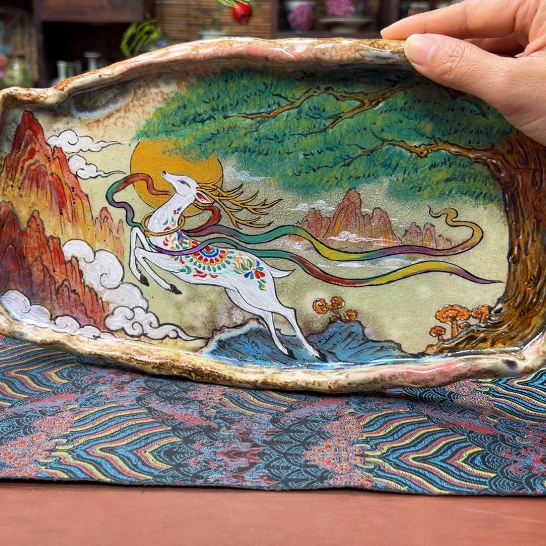 瓷片景德镇刘道标老师