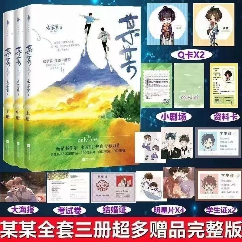 某某无删减全册三册完整版木苏里著晋江文学耽美青春校园小说