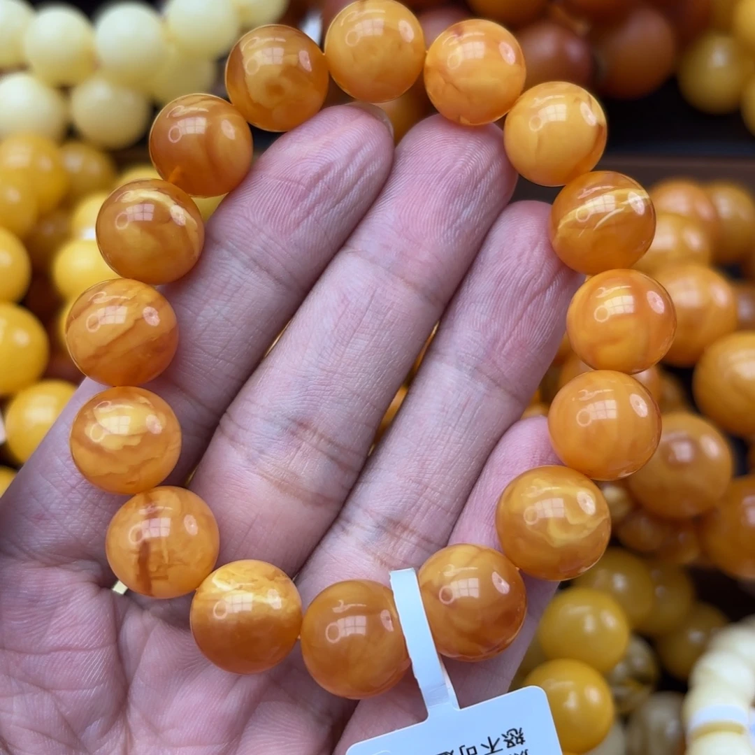 张***y手链琥珀未镶嵌蜜蜡