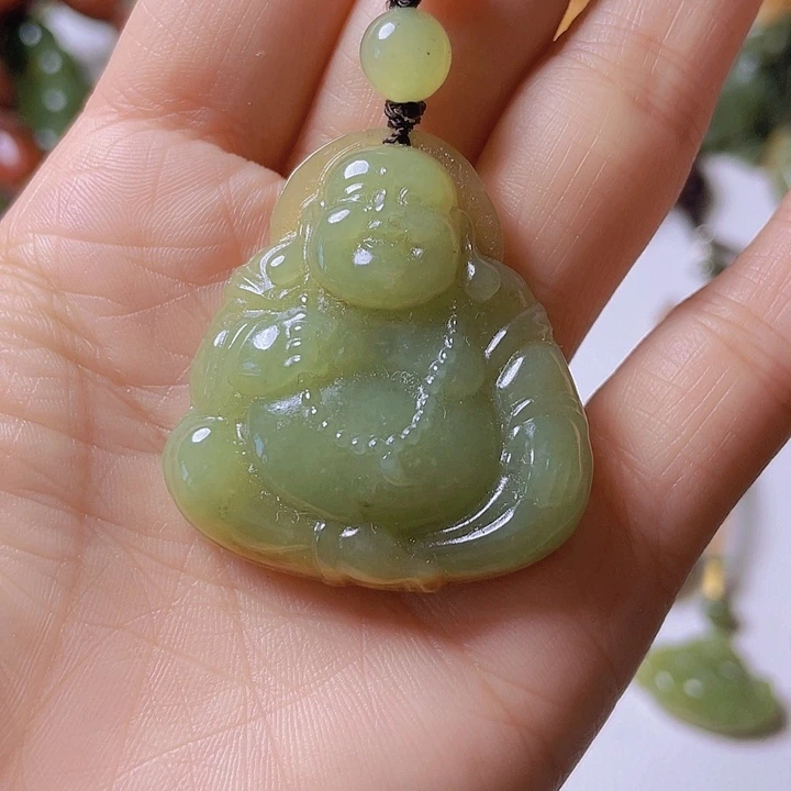 和田玉挂件未镶嵌勤**富