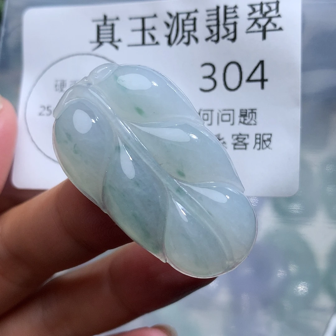 翡翠未镶嵌颈饰304