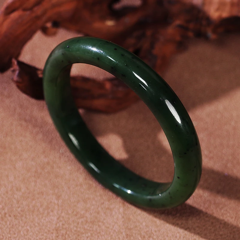 和田玉碧玉手镯-多样性发其一