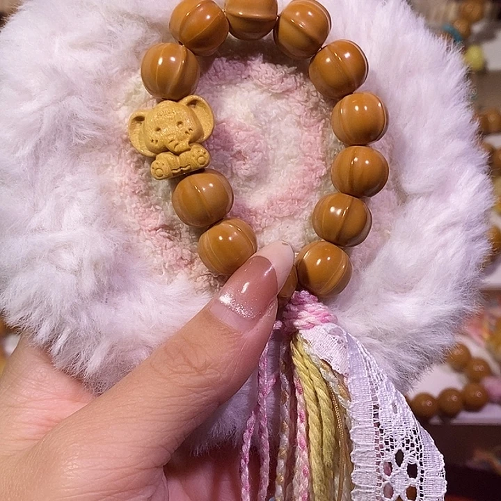 手串猴头核桃鲨鱼背券拍无暇设计款