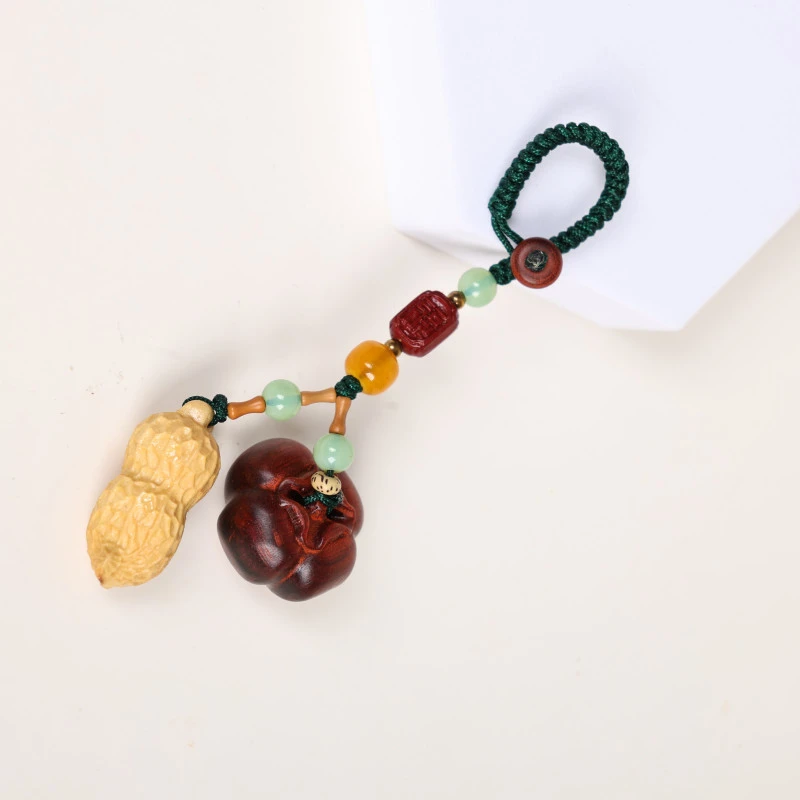 MK010无礼盒好柿花生挂坠