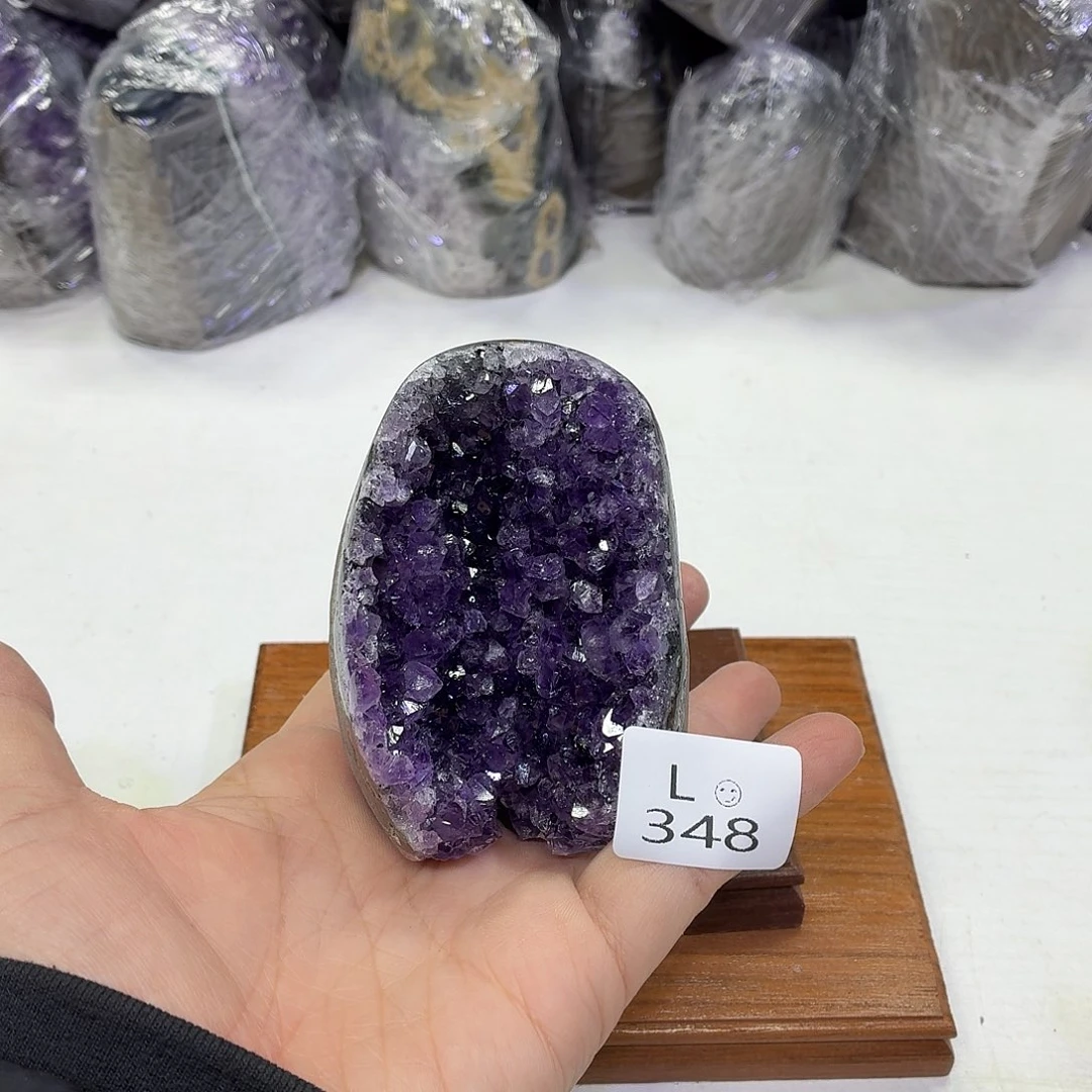 摆件水晶未镶嵌天然紫水晶