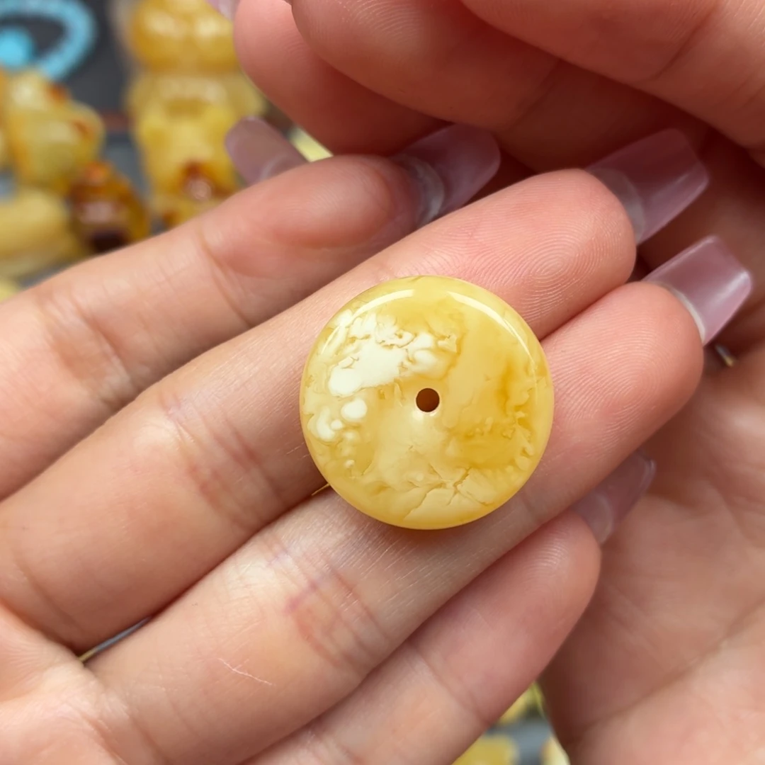 未镶嵌琥珀裸石蜜蜡