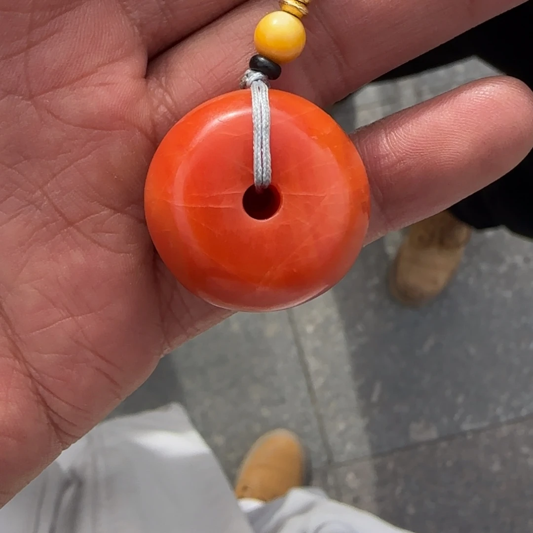 南红玛瑙未镶嵌颈饰