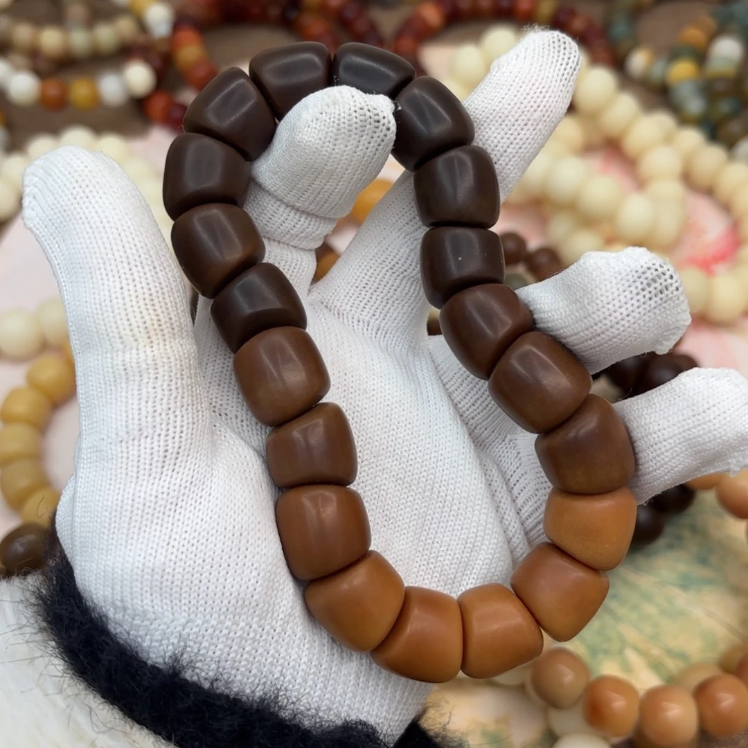 菩提根/象牙果吊坠16干磨瑕疵落地果肠802